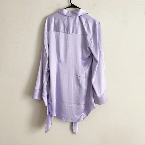 Song of Style Marta Satin Dress in Lavender Women's Size XS NWT *Read* - Picture 5 of 11